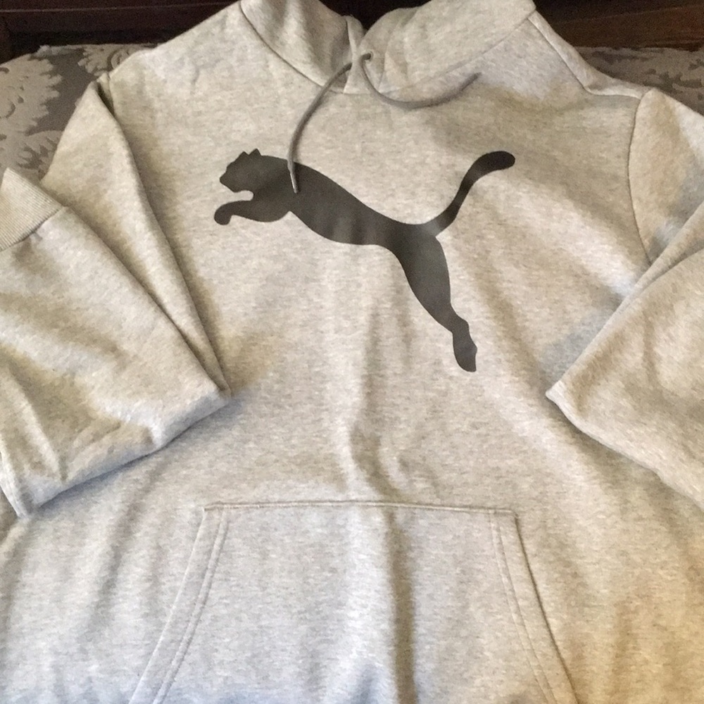 Puma grey hoodie